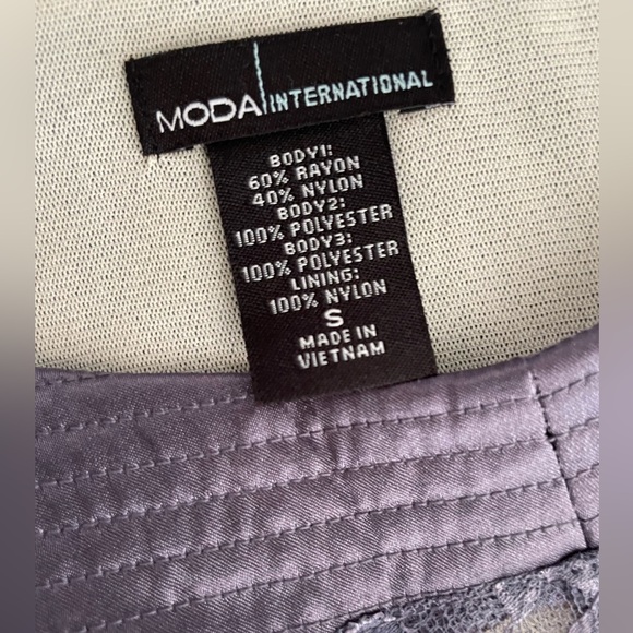 Satin and Lace Lavender Camisole Top - Picture 8 of 11